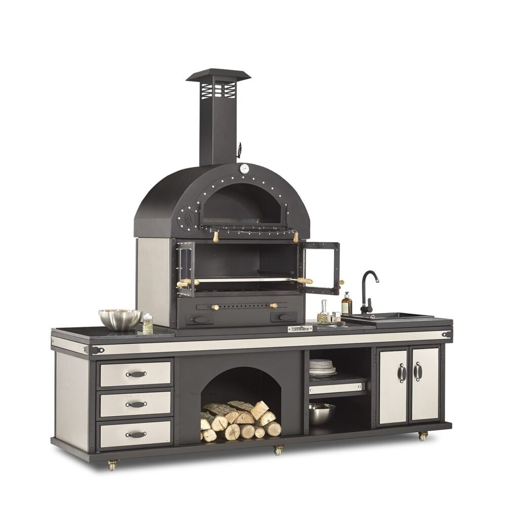 Feniks Krom Long Chef Barbekü 50*80*270